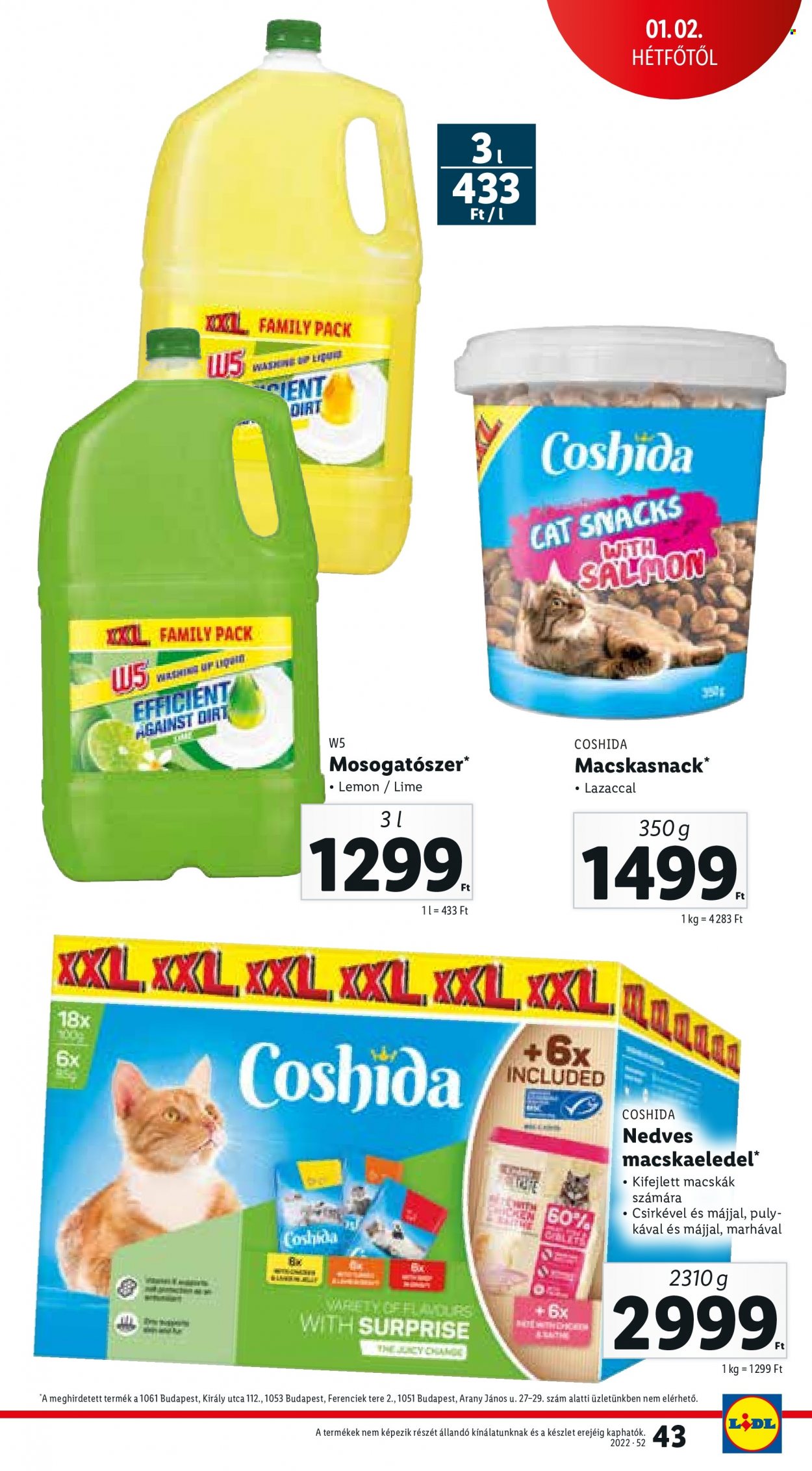Lidl akciós újságok - 2022.12.29 - 2023.01.04. Oldal 43