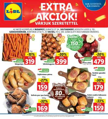 Újság Lidl - 2022.12.29 - 2022.12.31.