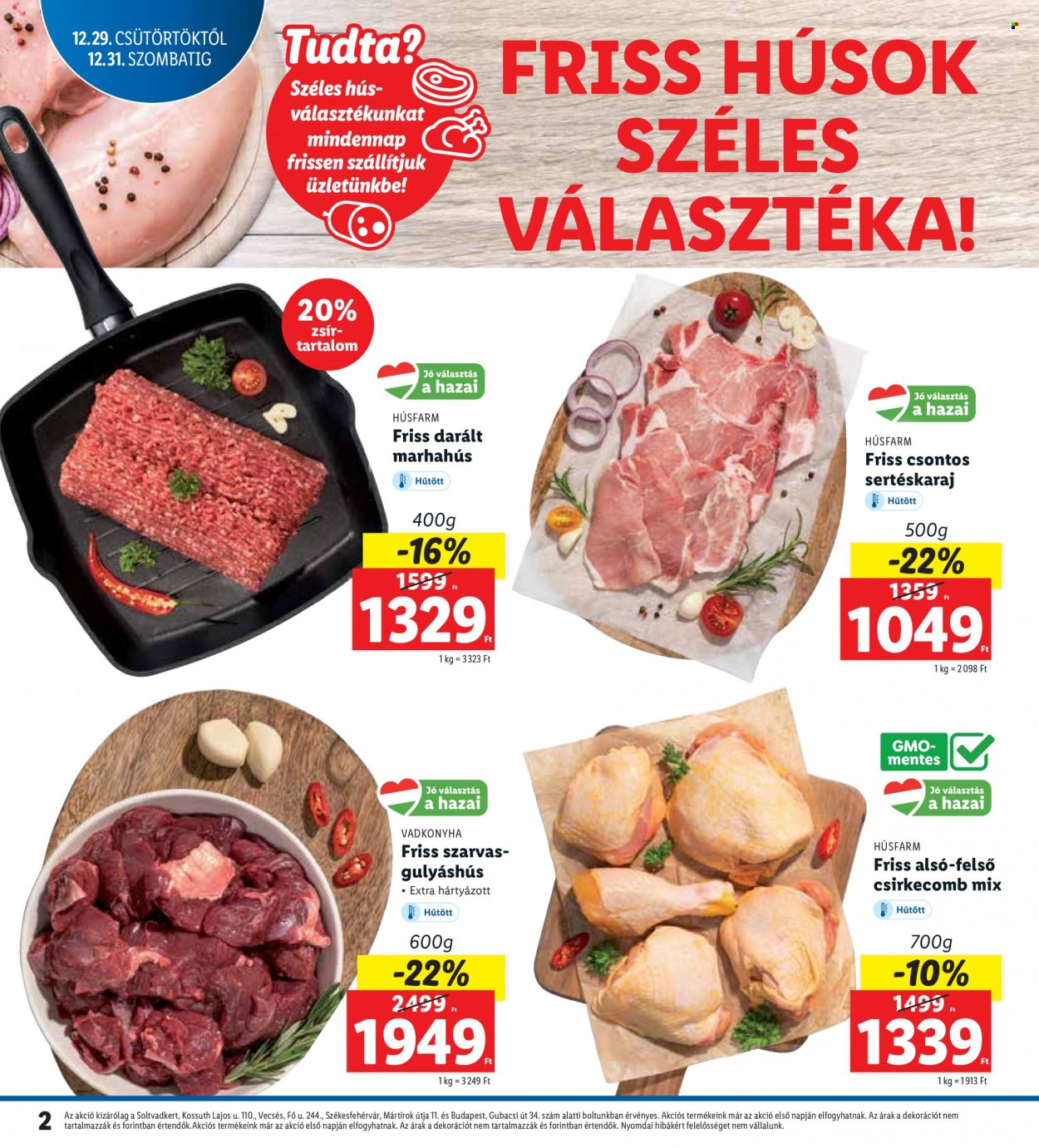 Lidl akciós újságok - 2022.12.29 - 2022.12.31. Oldal 2