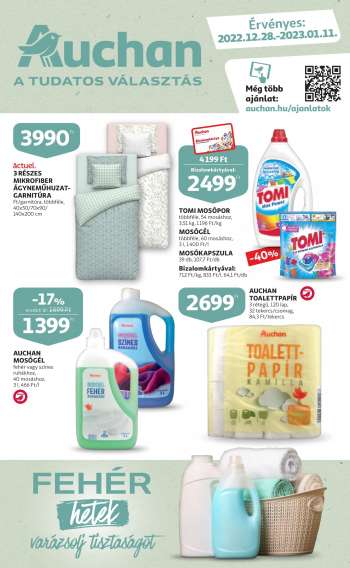 Újság Auchan - 2022.12.28 - 2023.01.11.