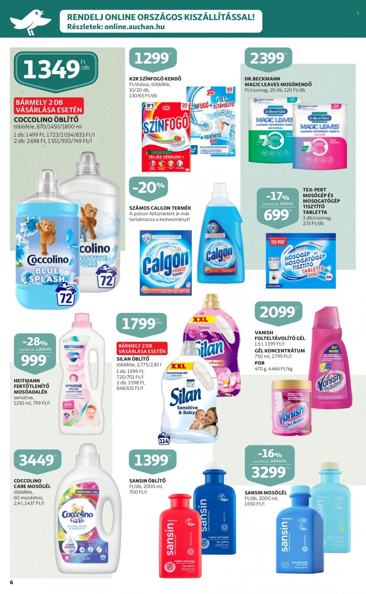 Auchan akciós újságok - 2022.12.28 - 2023.01.11. Oldal 6