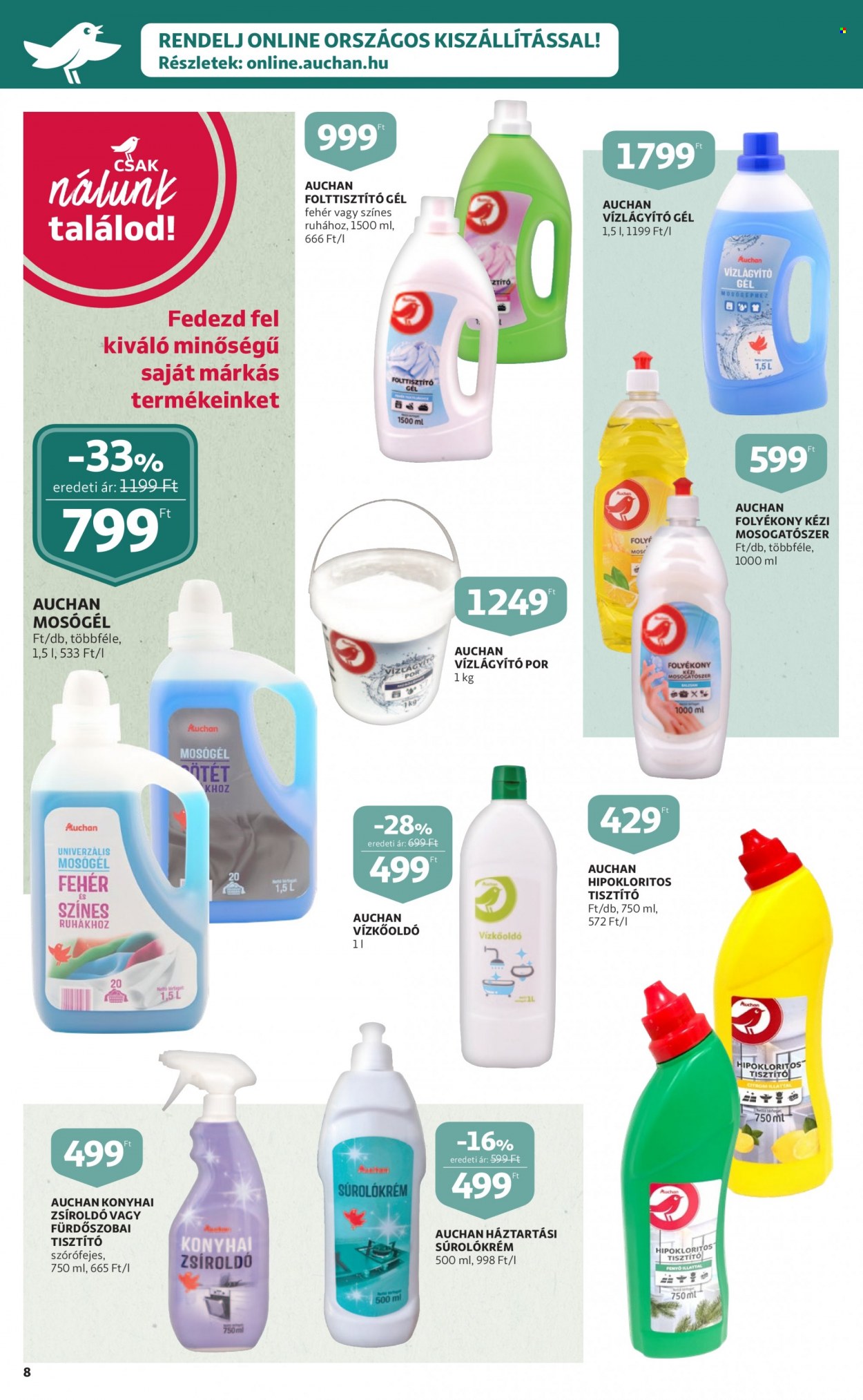 Auchan akciós újságok - 2022.12.28 - 2023.01.11. Oldal 8