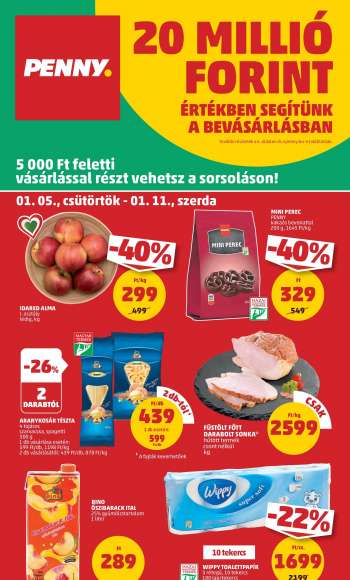 Újság Penny Market - 2023.01.05 - 2023.01.11.