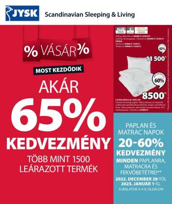 Újság JYSK - 2022.12.28 - 2023.01.31.