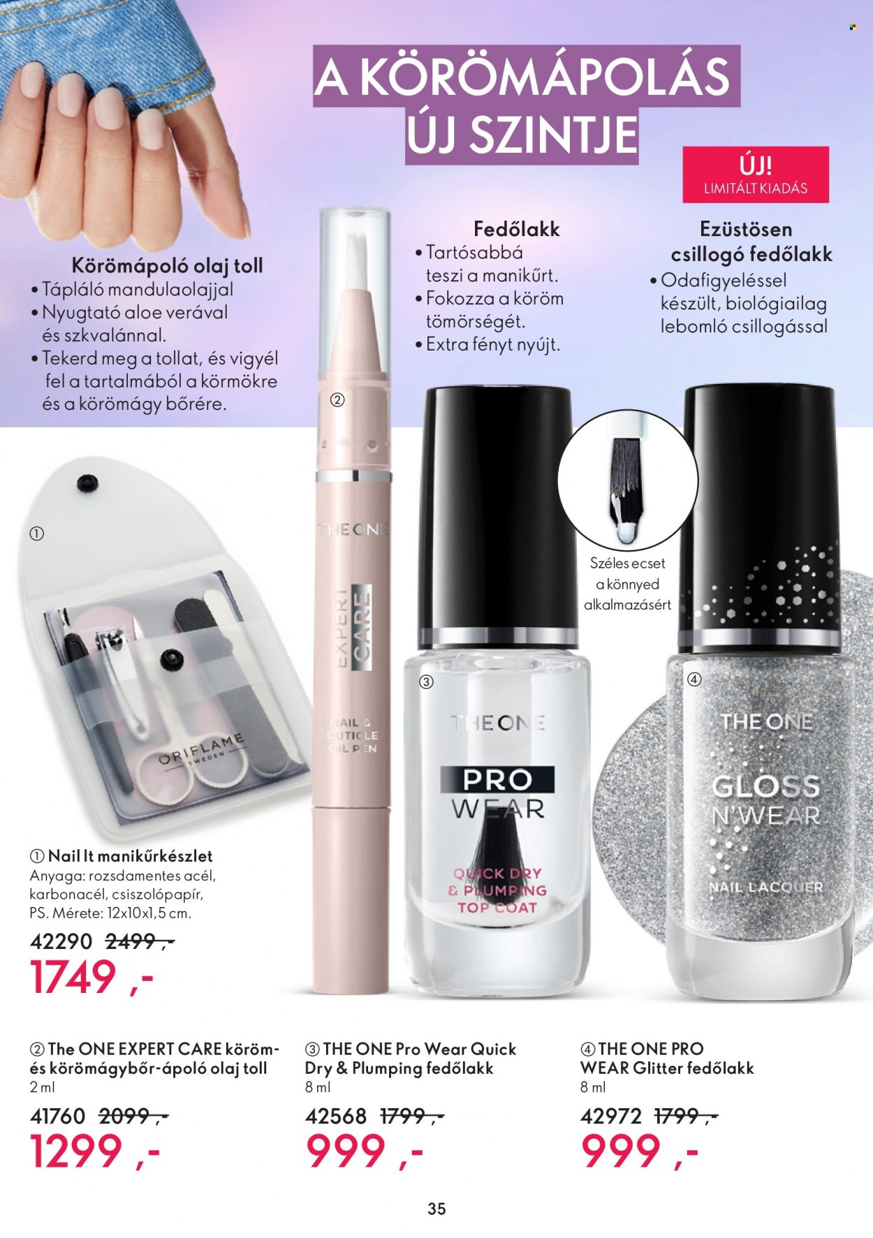 Oriflame akciós újságok - 2022.12.28 - 2023.01.17. Oldal 35