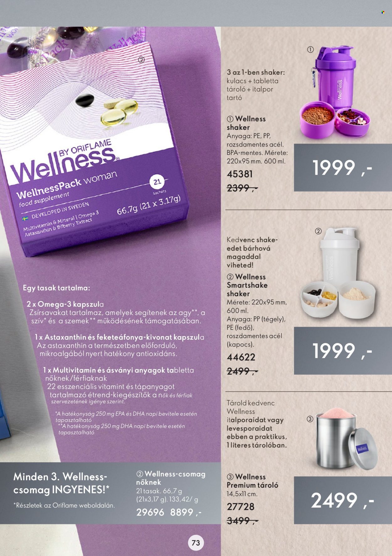 Oriflame akciós újságok - 2022.12.28 - 2023.01.17. Oldal 73