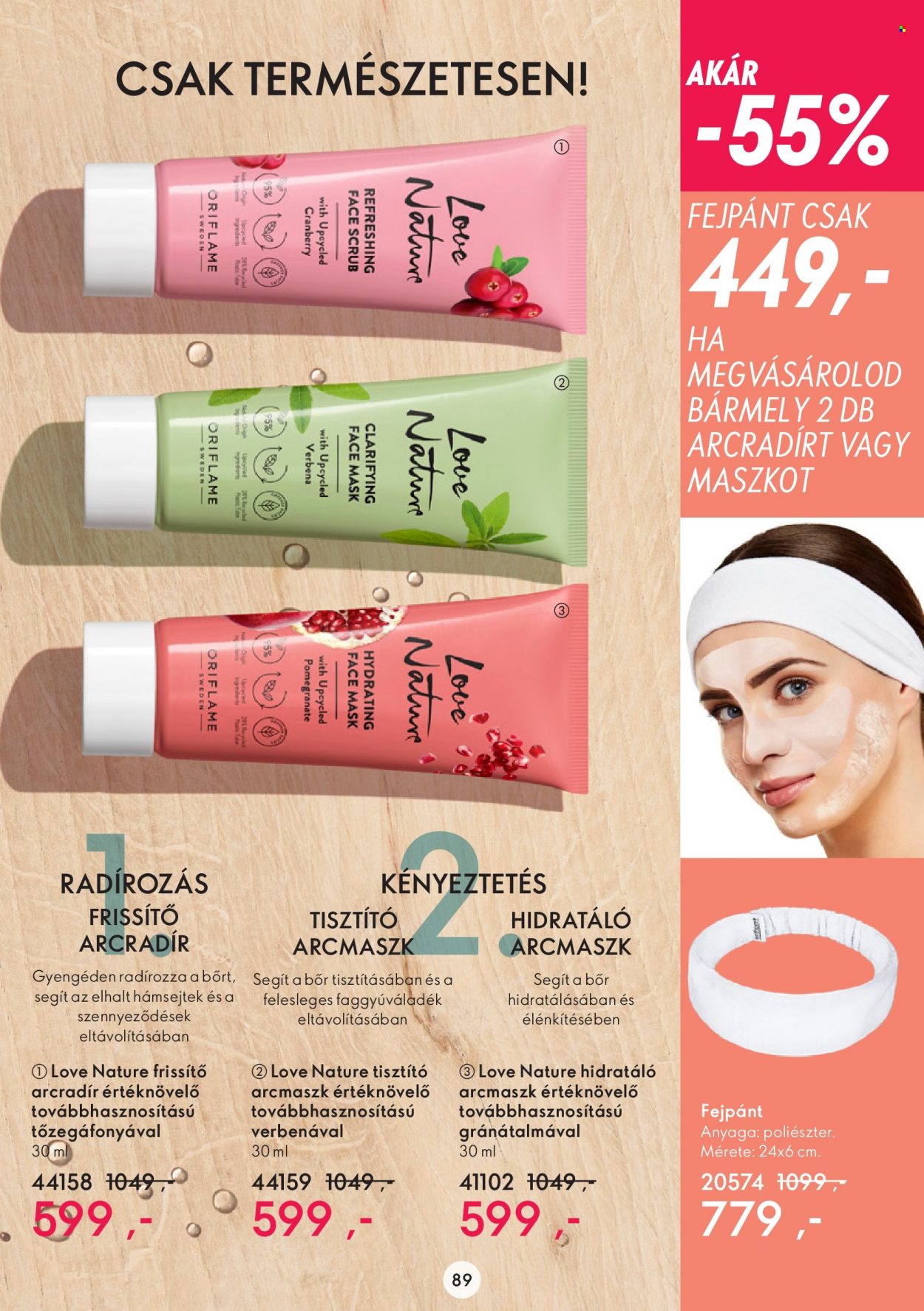 Oriflame akciós újságok - 2022.12.28 - 2023.01.17. Oldal 89