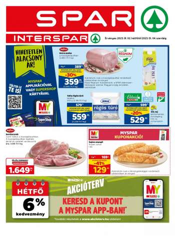 Újság SPAR - 2023.01.02 - 2023.01.04.