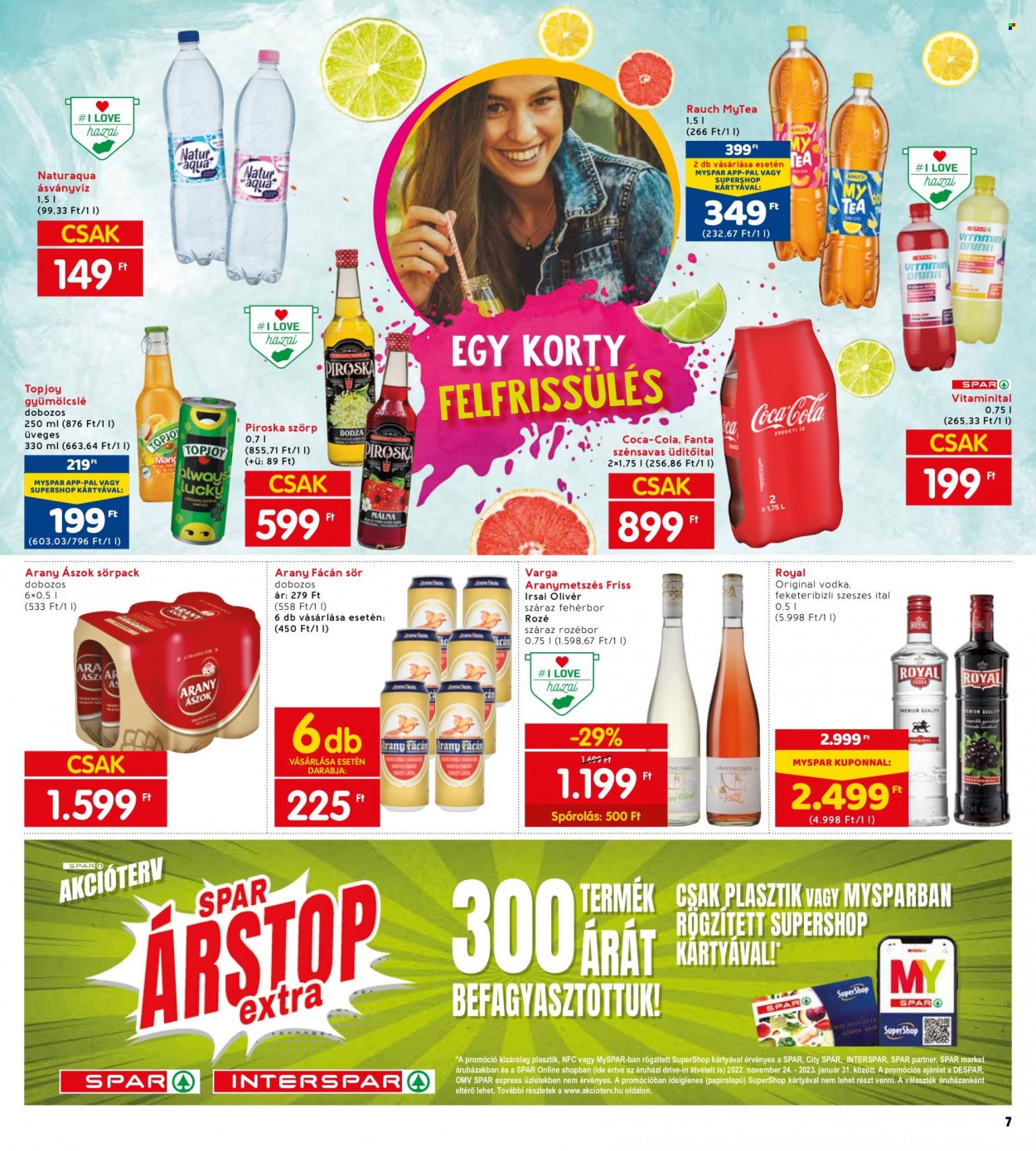 INTERSPAR akciós újságok - 2023.01.02 - 2023.01.04. Oldal 21