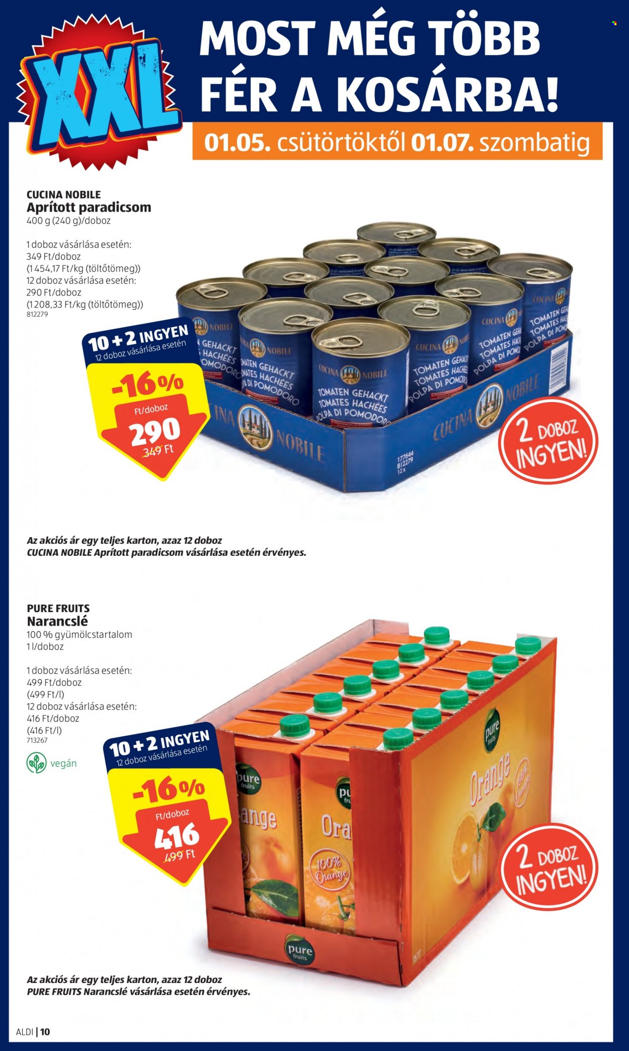 Aldi akciós újságok - 2023.01.05 - 2023.01.11. Oldal 10