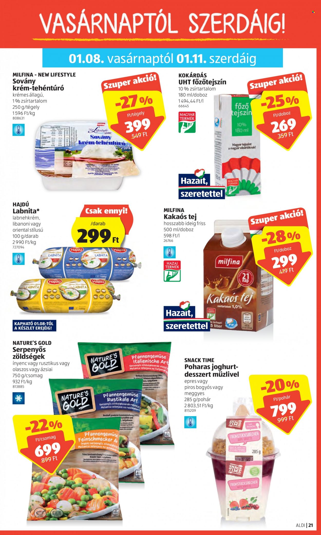 Aldi akciós újságok - 2023.01.05 - 2023.01.11. Oldal 21