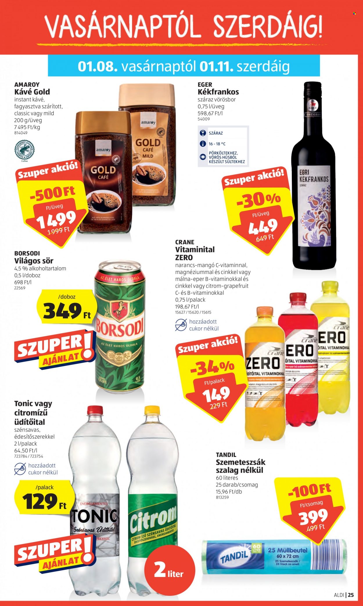 Aldi akciós újságok - 2023.01.05 - 2023.01.11. Oldal 25