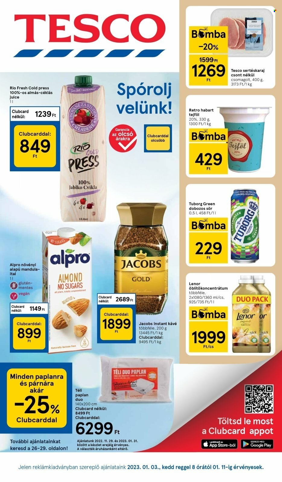 TESCO akciós újságok - 2023.01.03 - 2023.01.11. Oldal 1