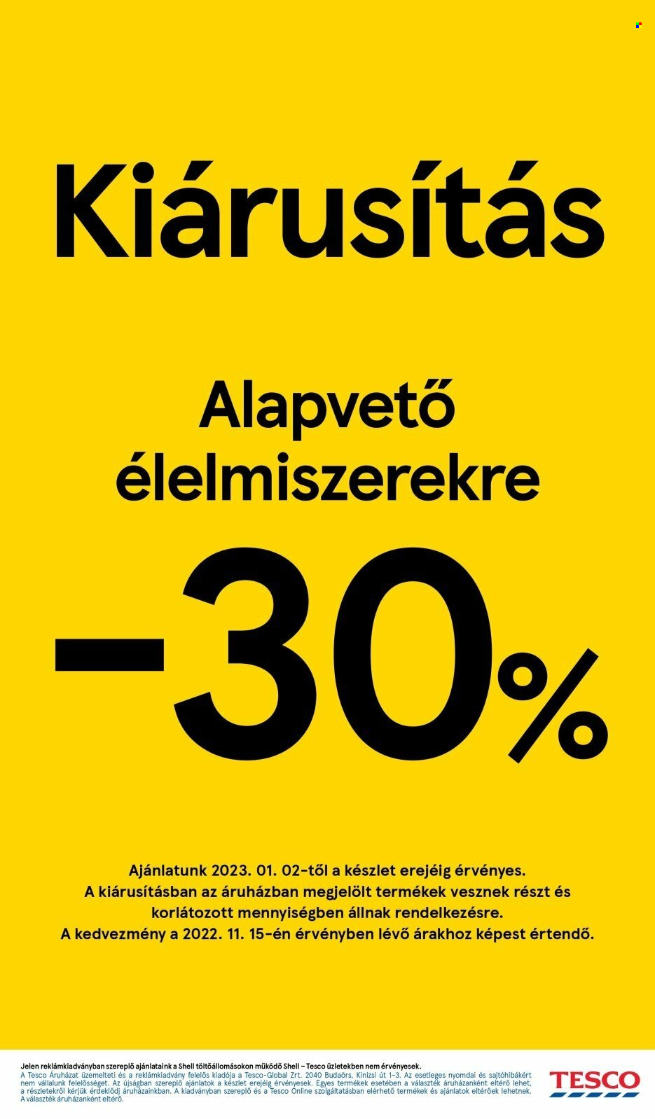 TESCO akciós újságok - 2023.01.03 - 2023.01.11. Oldal 37