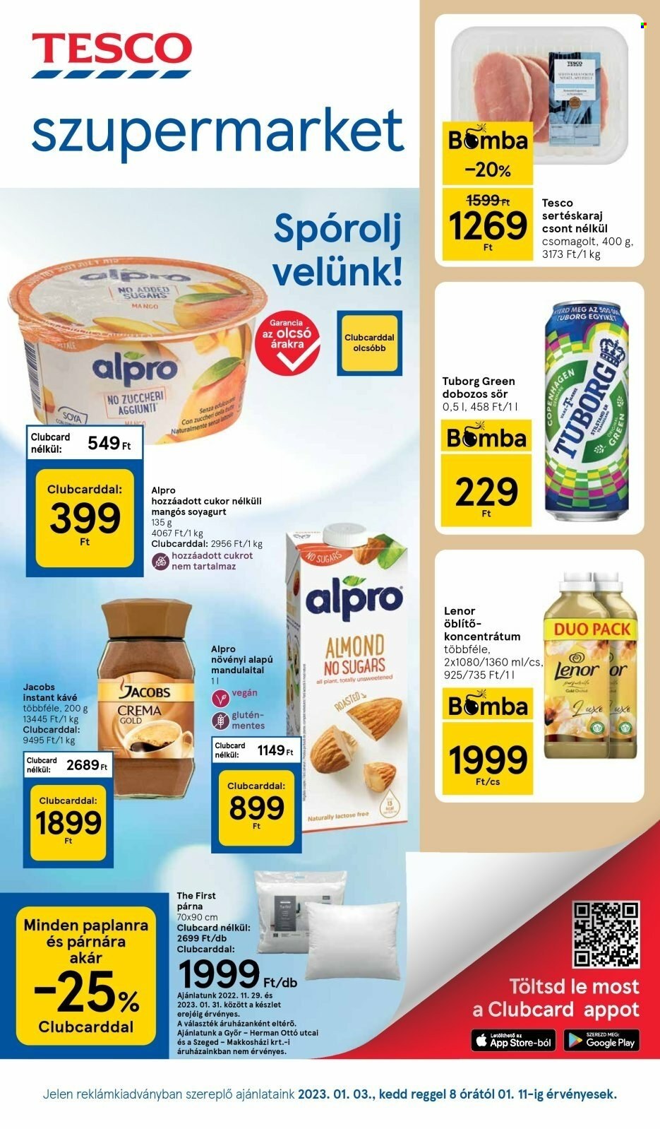 TESCO akciós újságok - 2023.01.03 - 2023.01.11. Oldal 1