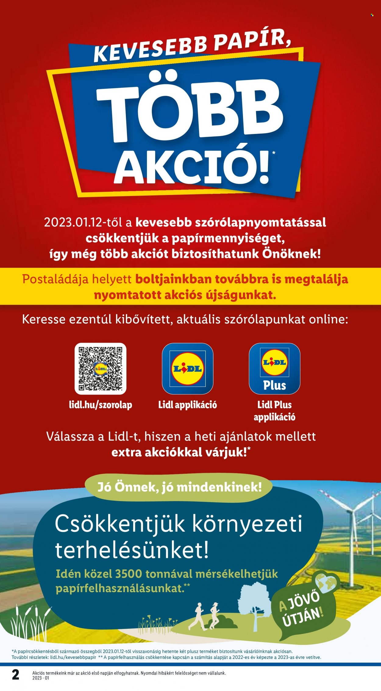 Lidl akciós újságok - 2023.01.05 - 2023.01.11. Oldal 2