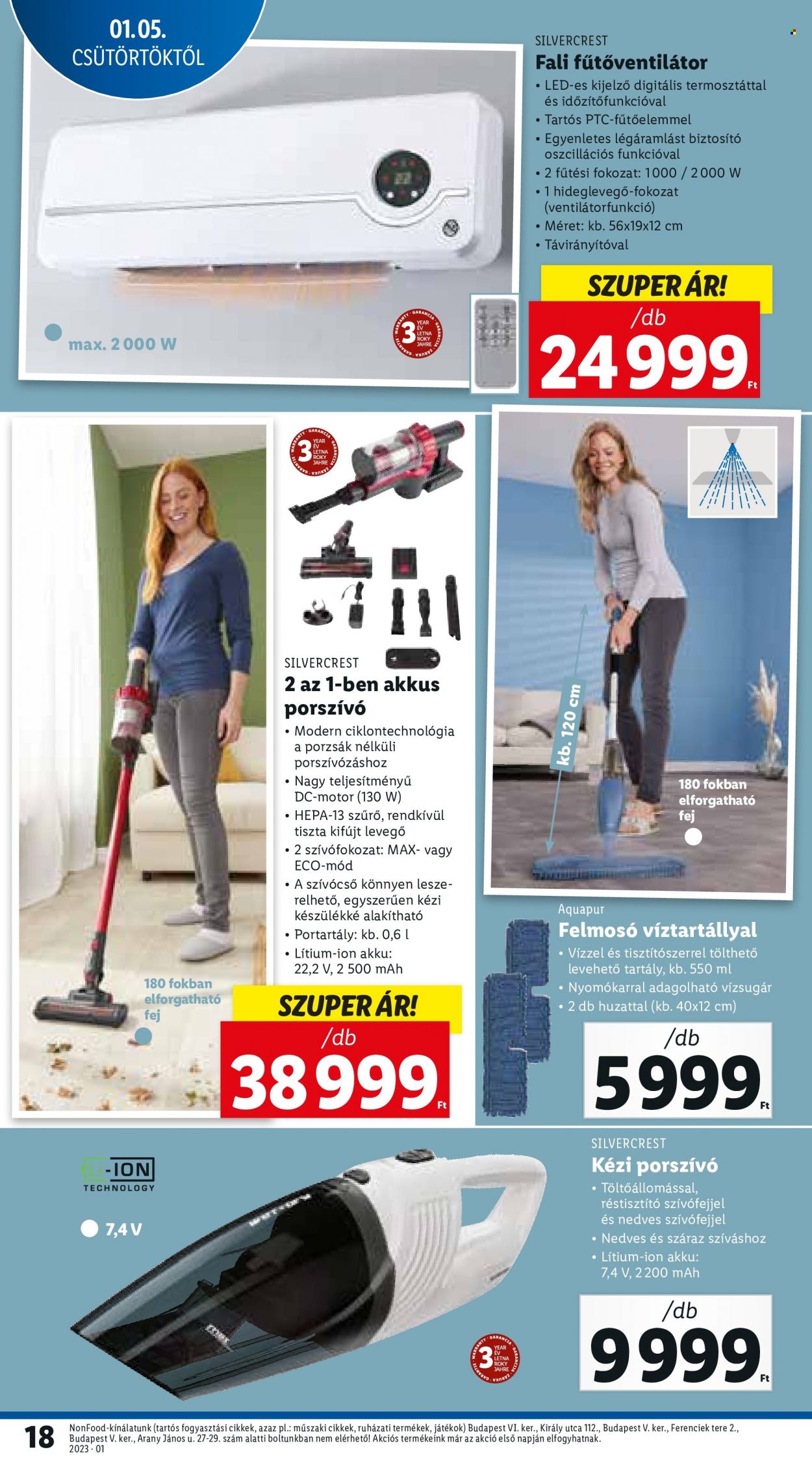 Lidl akciós újságok - 2023.01.05 - 2023.01.11. Oldal 18