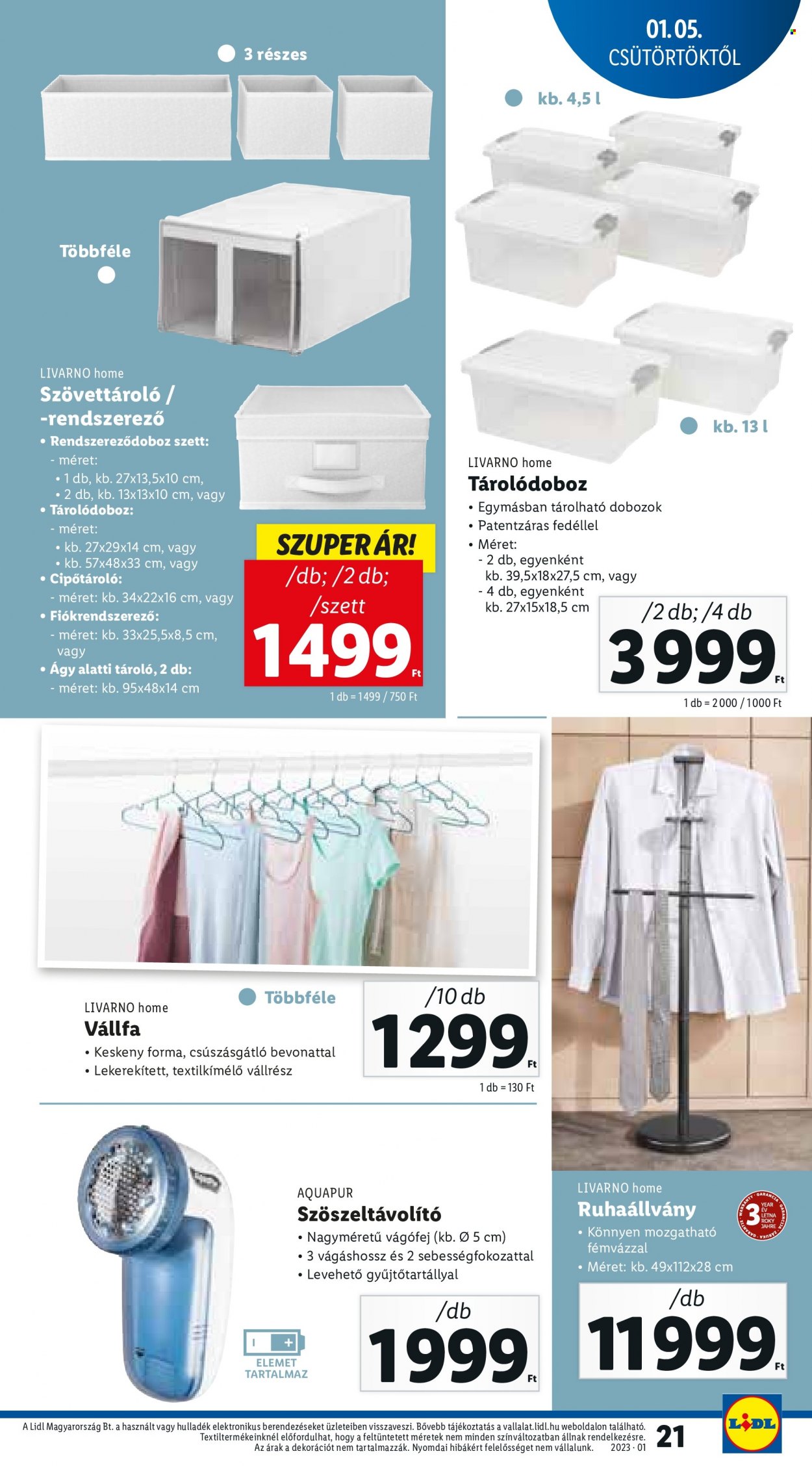 Lidl akciós újságok - 2023.01.05 - 2023.01.11. Oldal 21