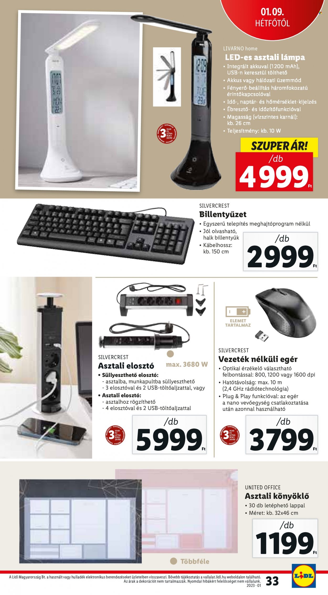 Lidl akciós újságok - 2023.01.05 - 2023.01.11. Oldal 33