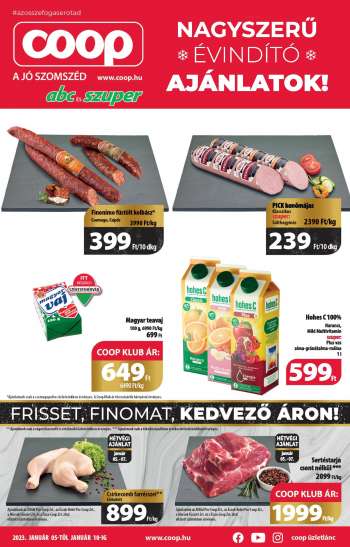 Újság Coop - 2023.01.05 - 2023.01.10.