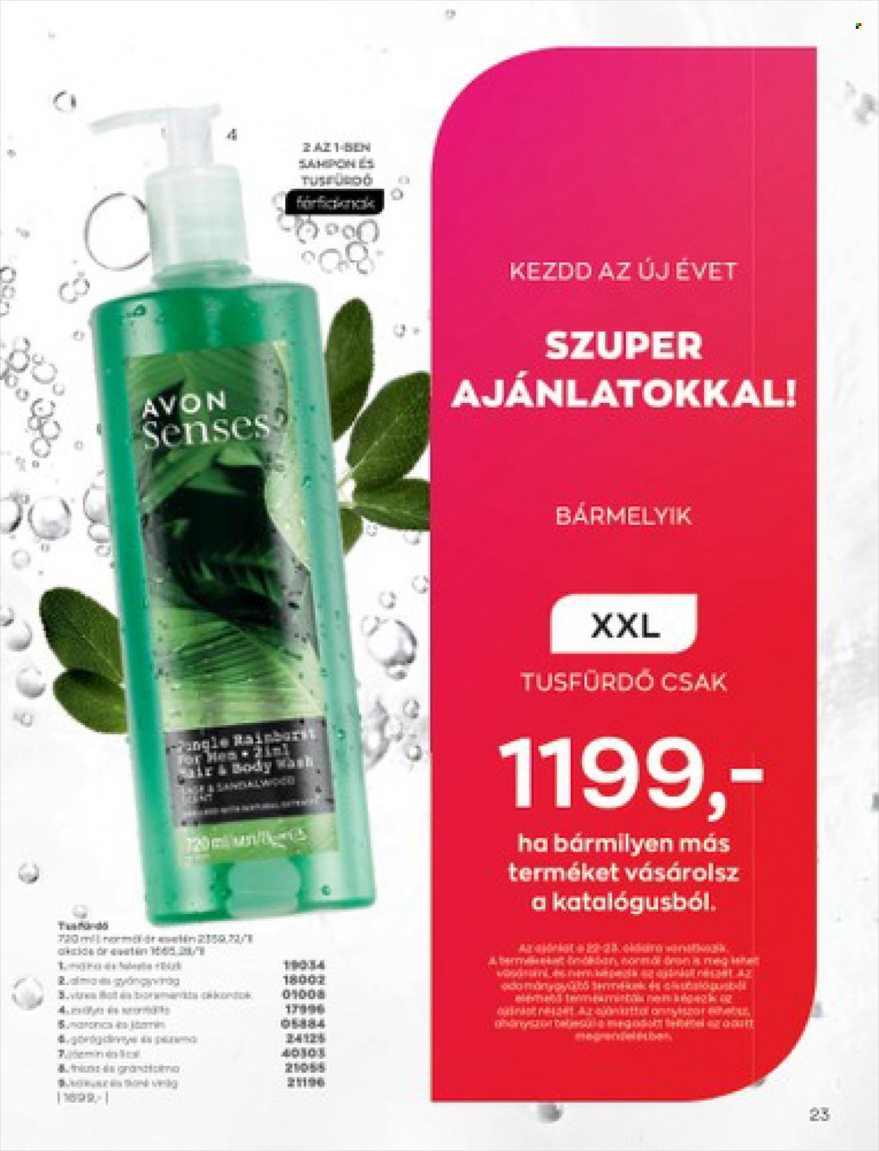 Avon akciós újságok - 2023.01.01 - 2023.01.31. Oldal 27