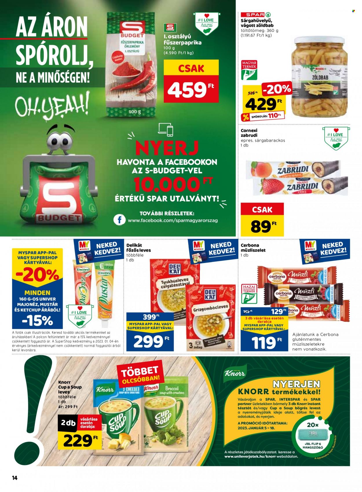 SPAR akciós újságok - 2023.01.05 - 2023.01.11. Oldal 26