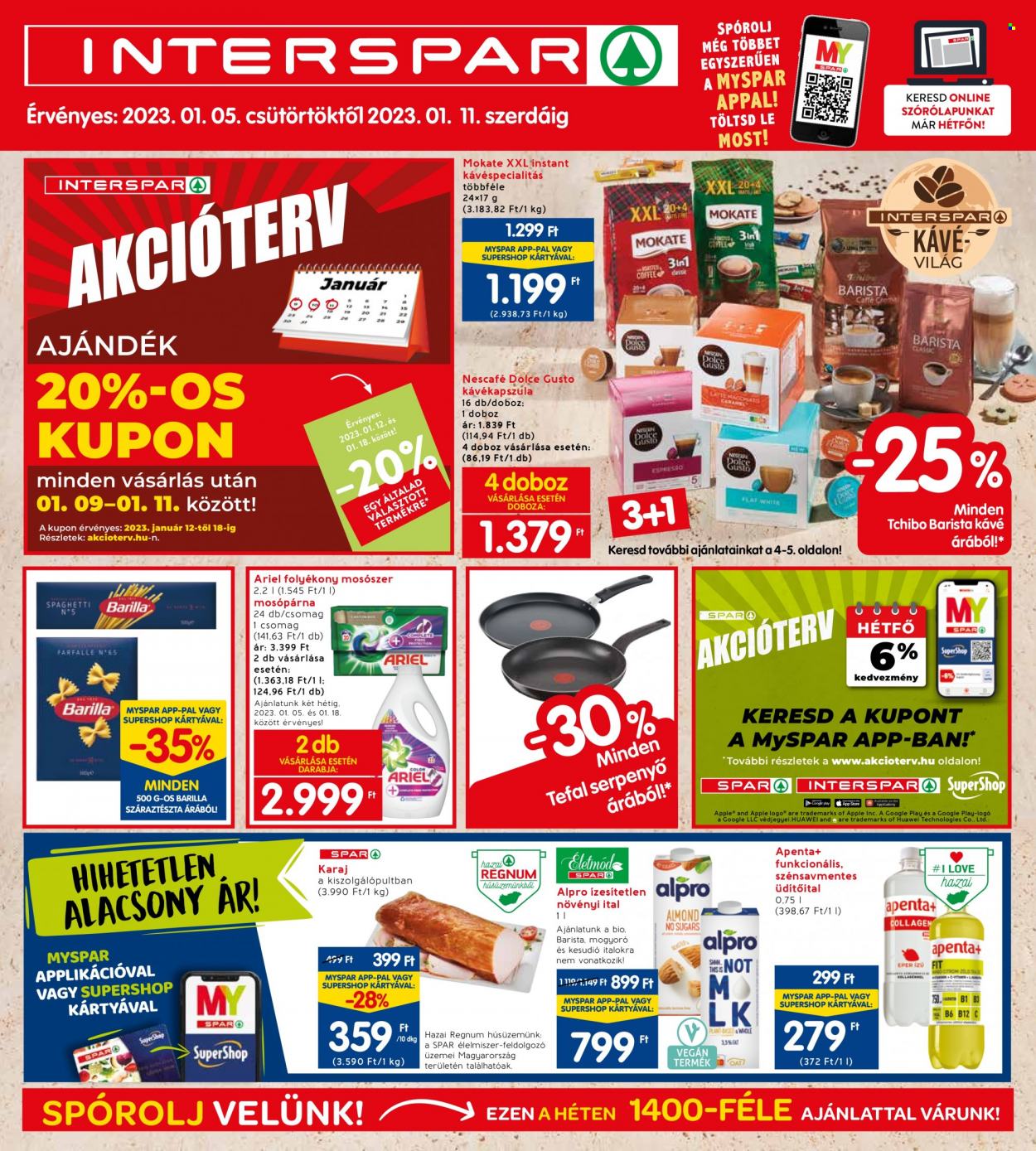 INTERSPAR akciós újságok - 2023.01.05 - 2023.01.11. Oldal 1
