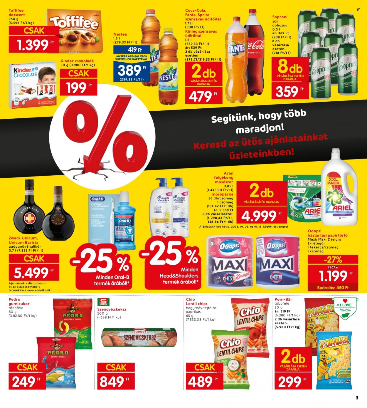 INTERSPAR akciós újságok - 2023.01.05 - 2023.01.11. Oldal 3