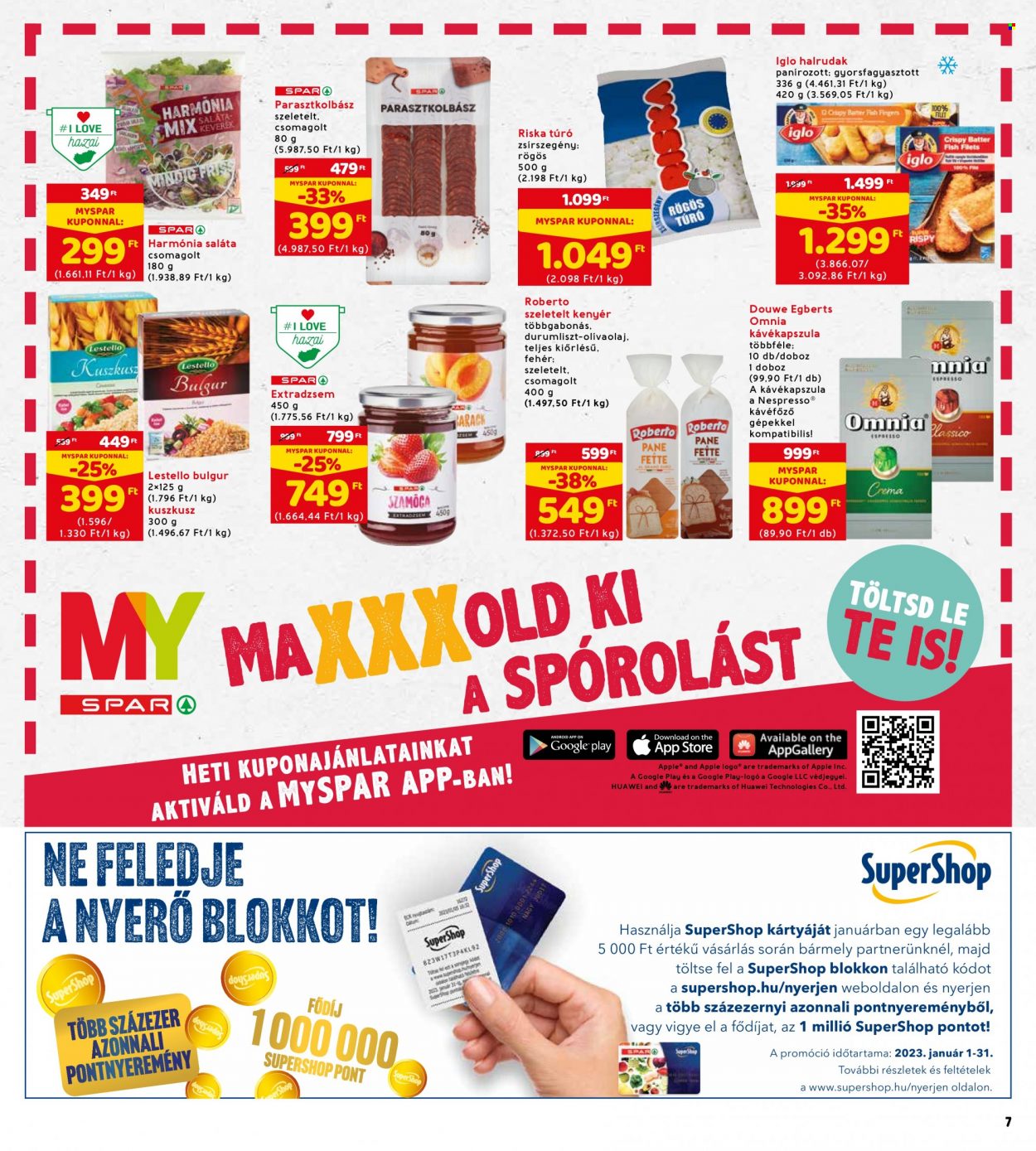INTERSPAR akciós újságok - 2023.01.05 - 2023.01.11. Oldal 13