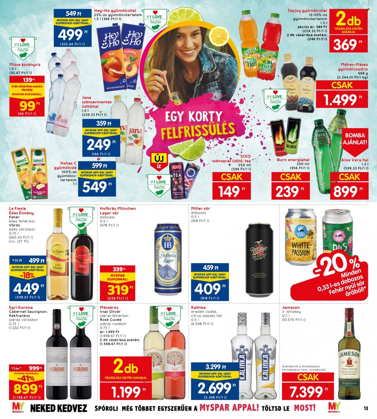 INTERSPAR akciós újságok - 2023.01.05 - 2023.01.11. Oldal 23