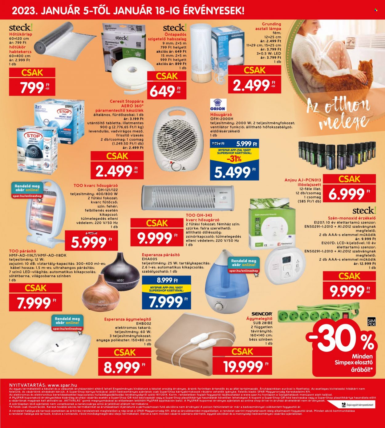 INTERSPAR akciós újságok - 2023.01.05 - 2023.01.11. Oldal 29