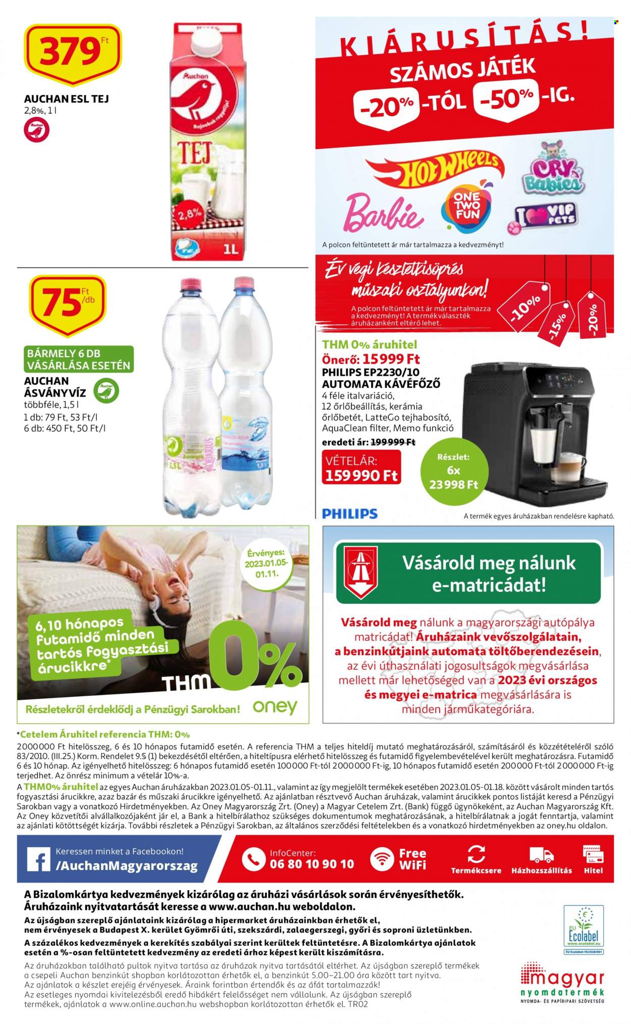 Auchan akciós újságok - 2023.01.05 - 2023.01.11. Oldal 36
