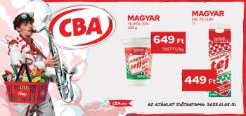Leták CBA - 5.1.2023 - 31.1.2023.