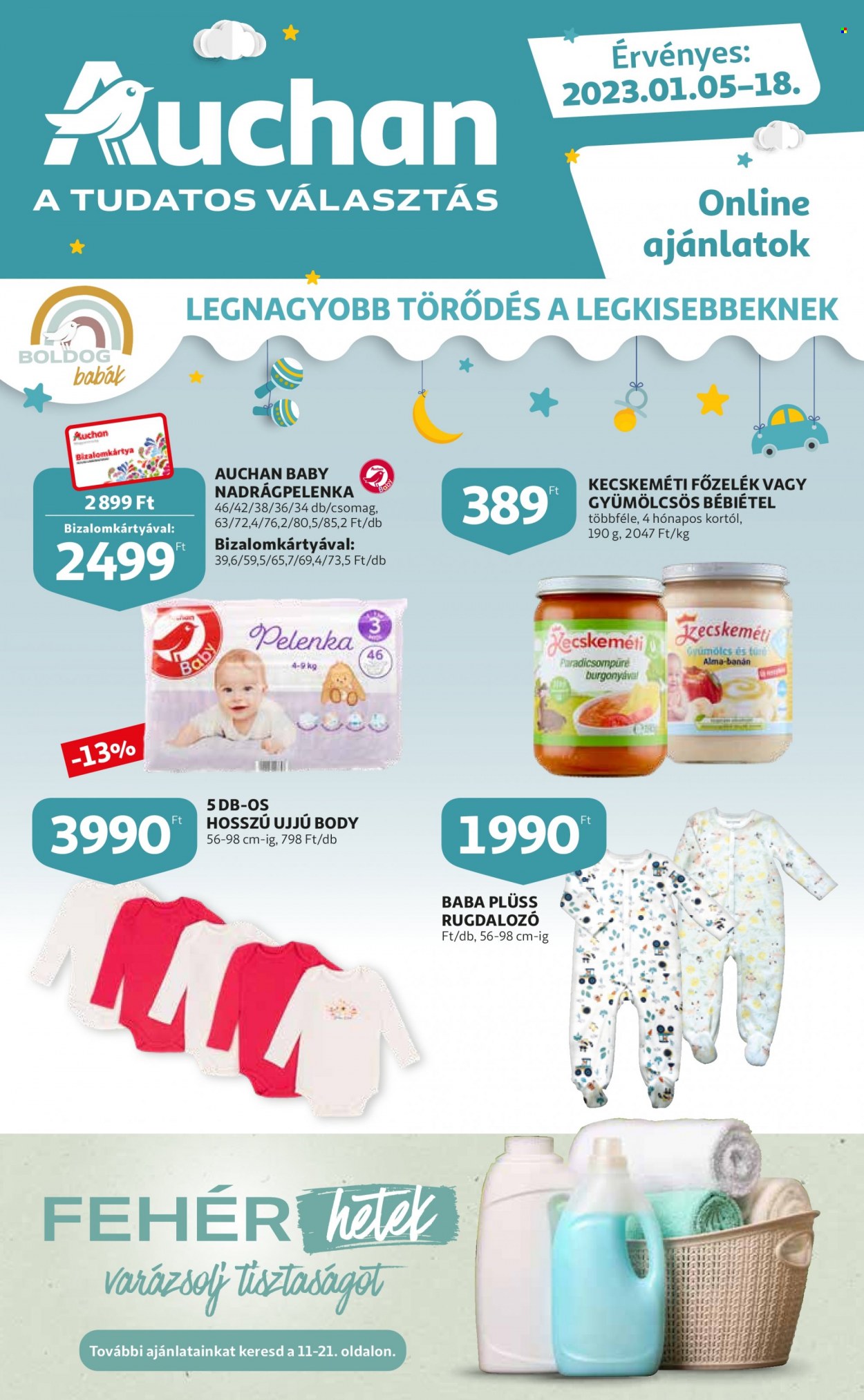 Auchan akciós újságok - 2023.01.05 - 2023.01.18. Oldal 1