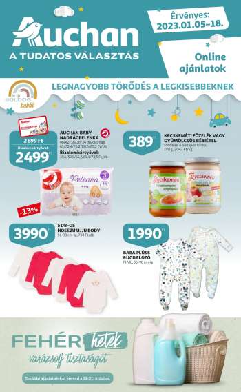 Újság Auchan - 2023.01.05 - 2023.01.18.