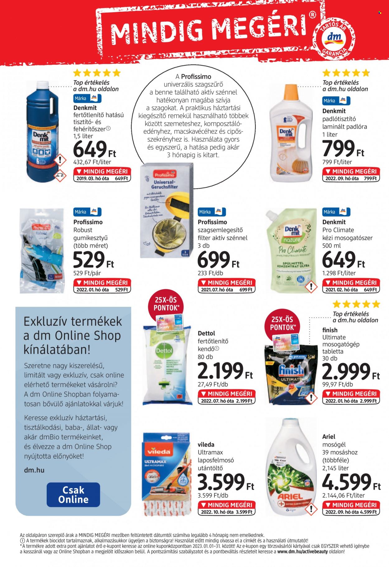 dm drogerie markt akciós újságok - 2023.01.05 - 2023.01.19. Oldal 22
