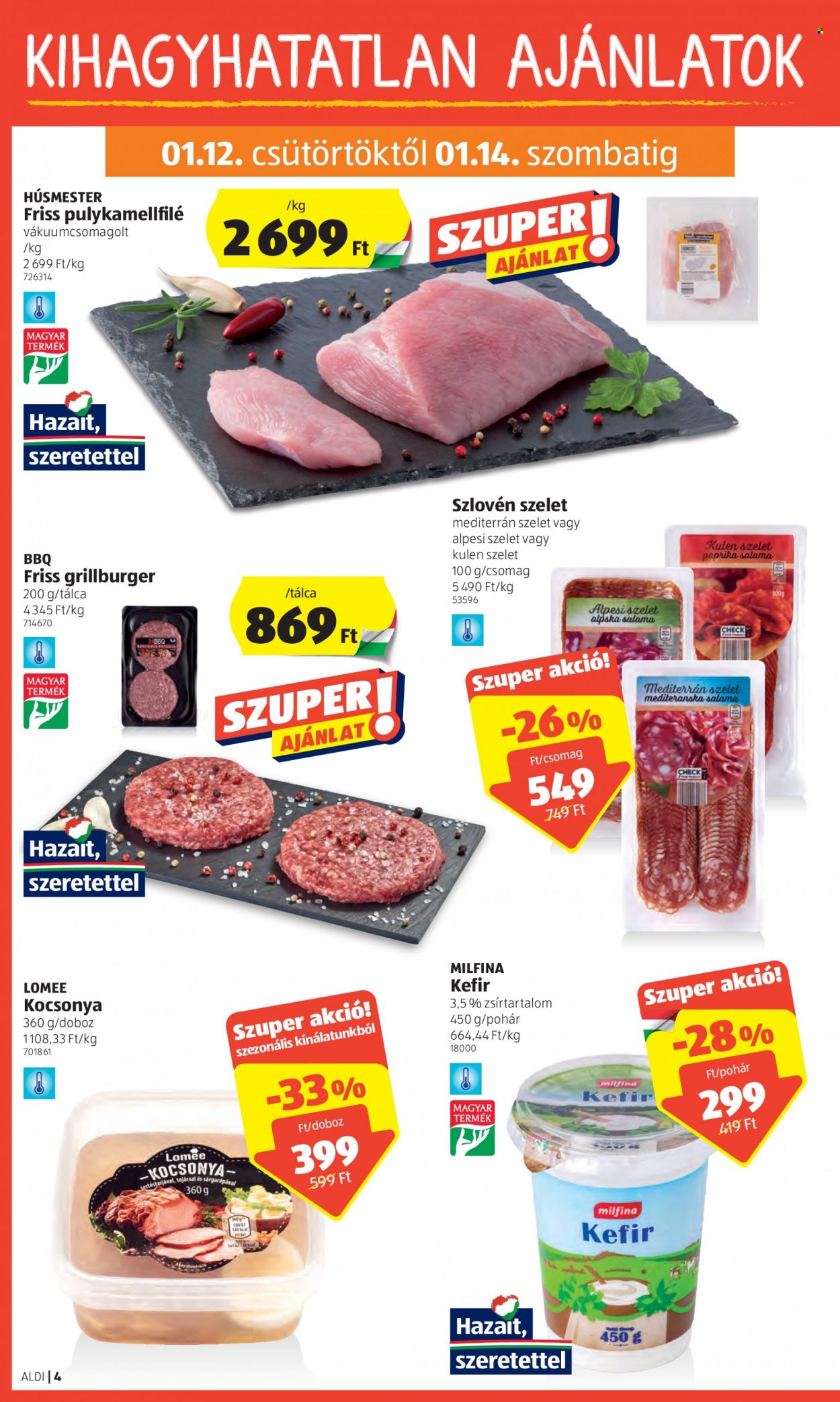 Aldi akciós újságok - 2023.01.12 - 2023.01.18. Oldal 4