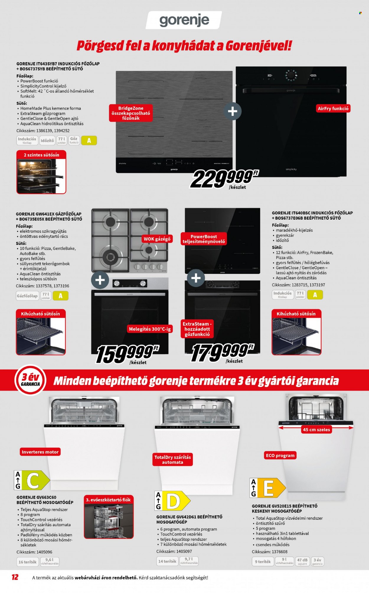 MediaMarkt akciós újságok - 2023.01.05 - 2023.01.31. Oldal 12