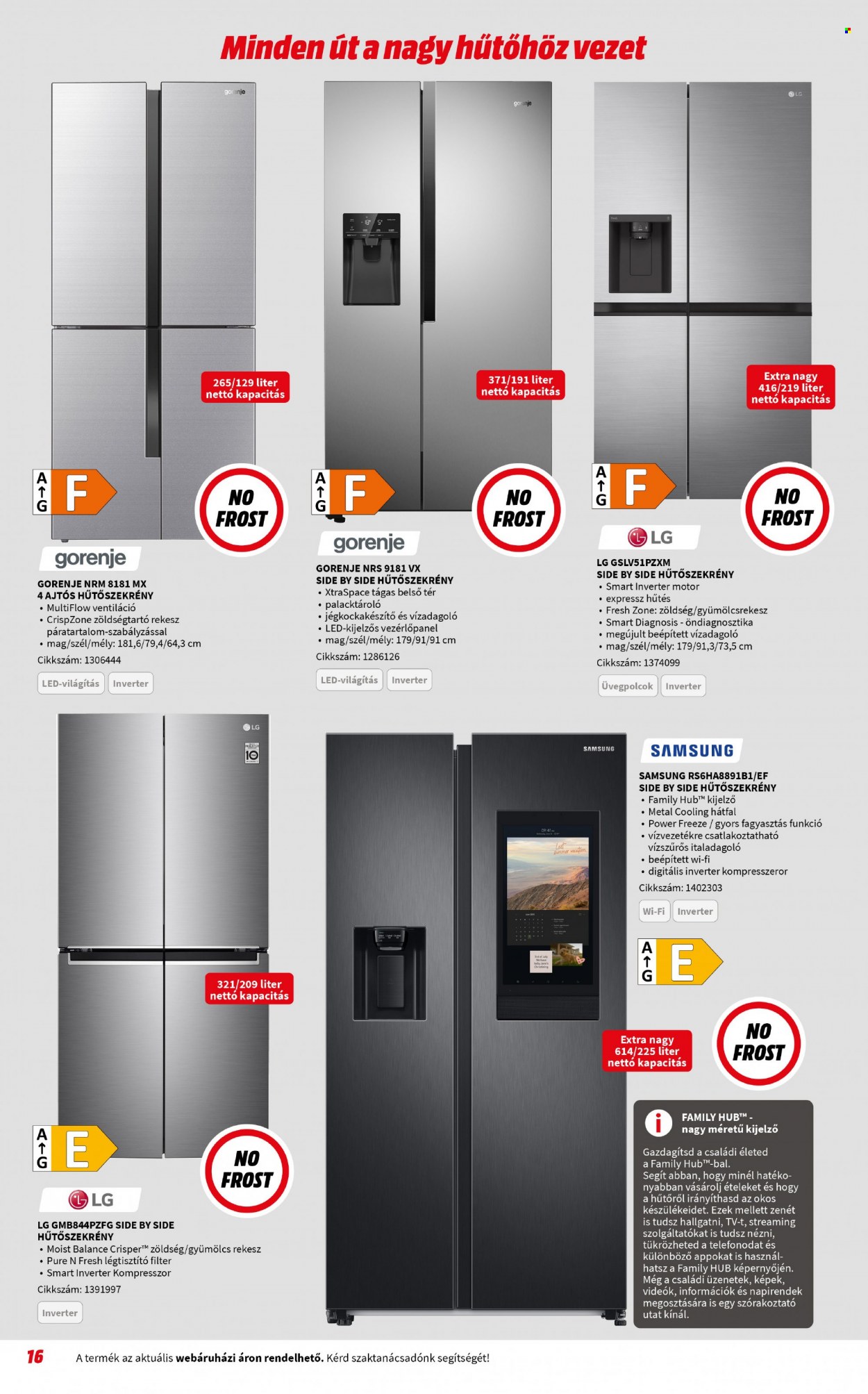 MediaMarkt akciós újságok - 2023.01.05 - 2023.01.31. Oldal 16