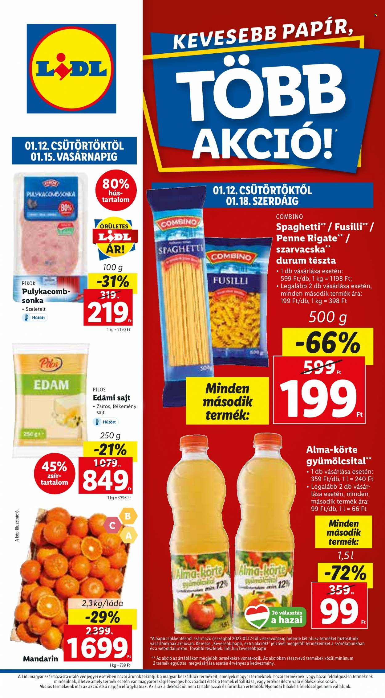 Lidl akciós újságok - 2023.01.12 - 2023.01.18. Oldal 1