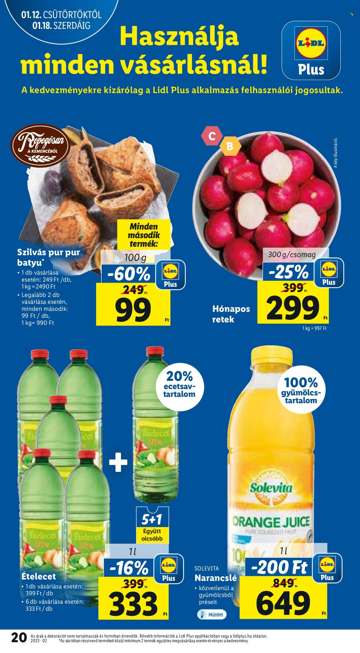 Lidl akciós újságok - 2023.01.12 - 2023.01.18. Oldal 20