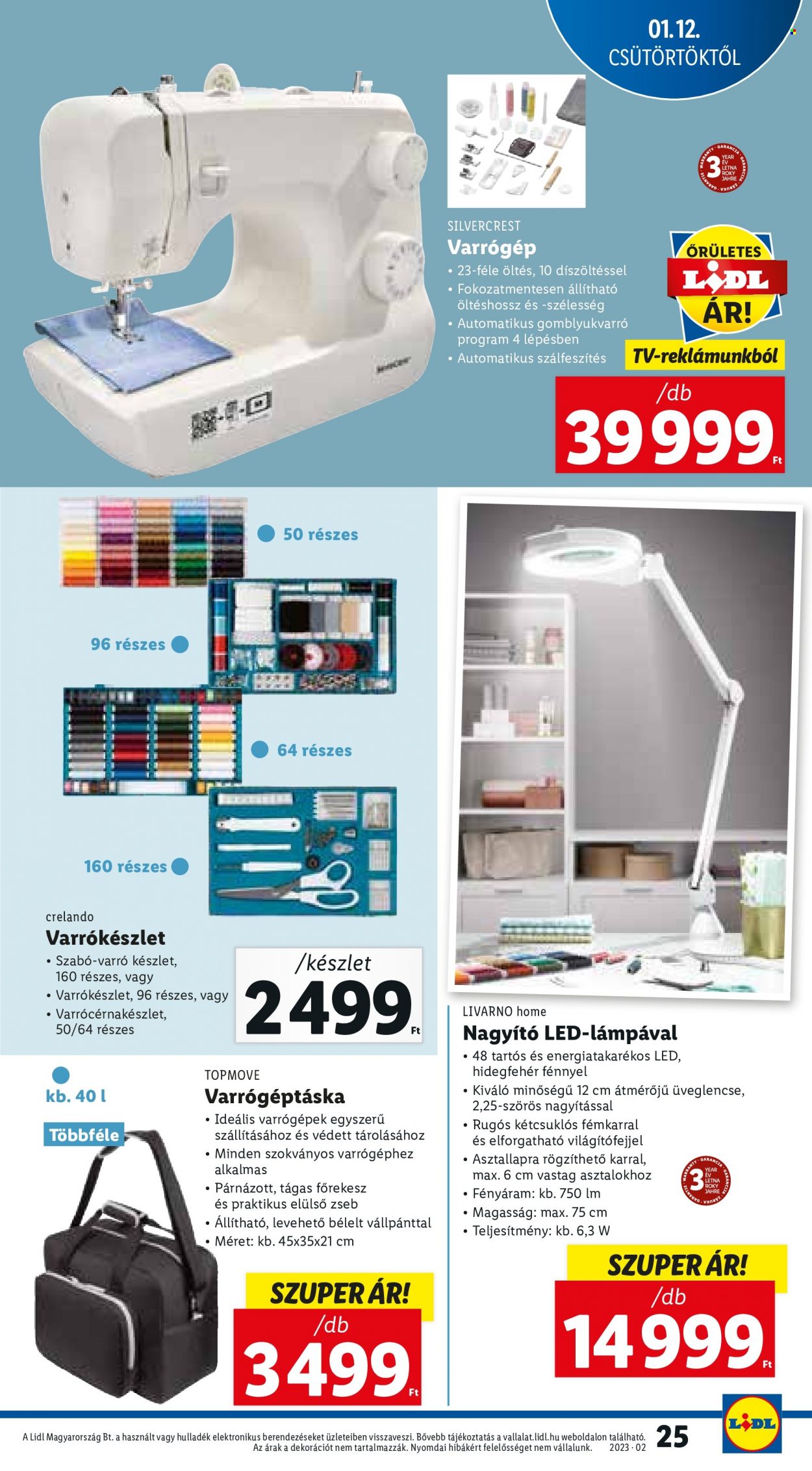Lidl akciós újságok - 2023.01.12 - 2023.01.18. Oldal 25