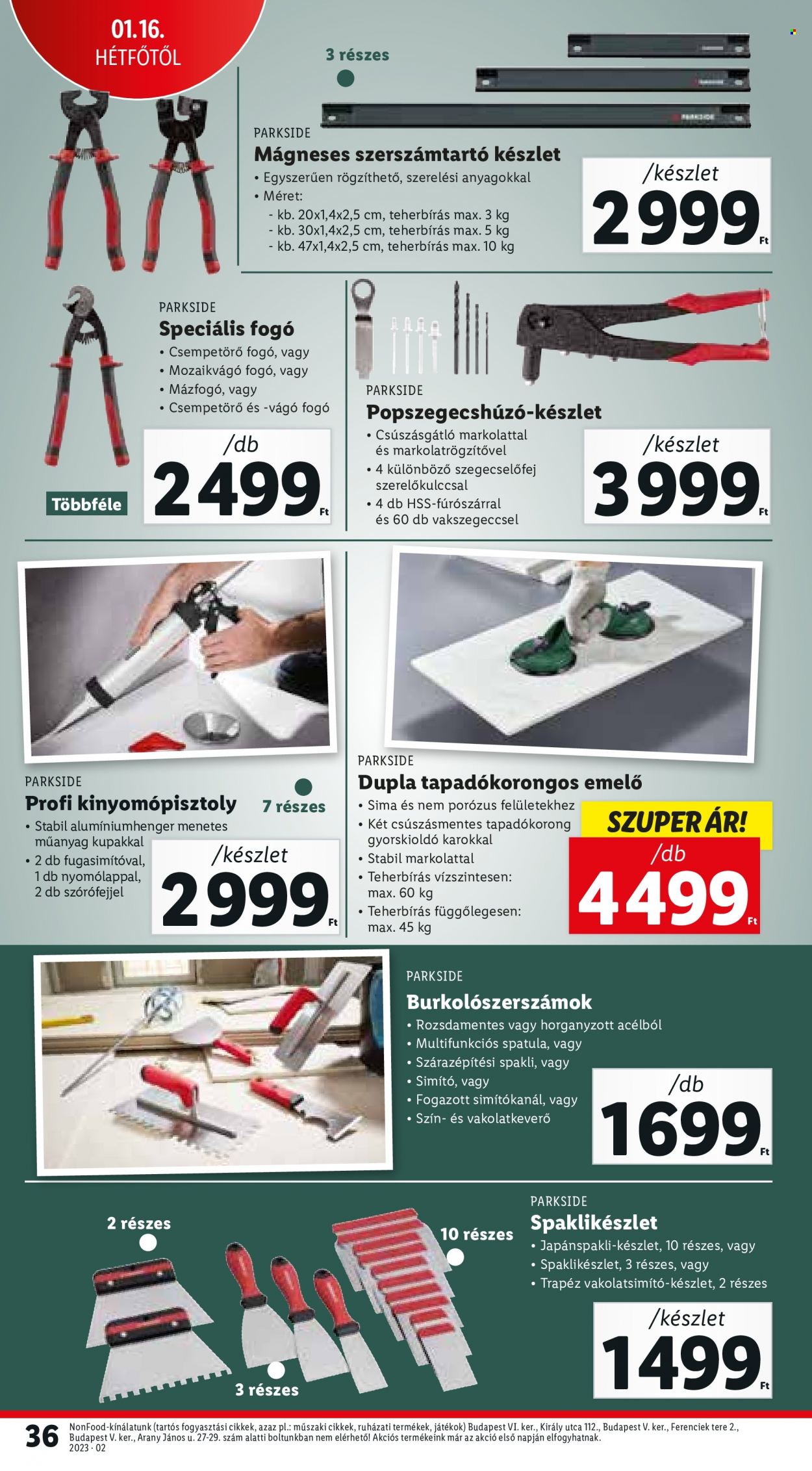 Lidl akciós újságok - 2023.01.12 - 2023.01.18. Oldal 36