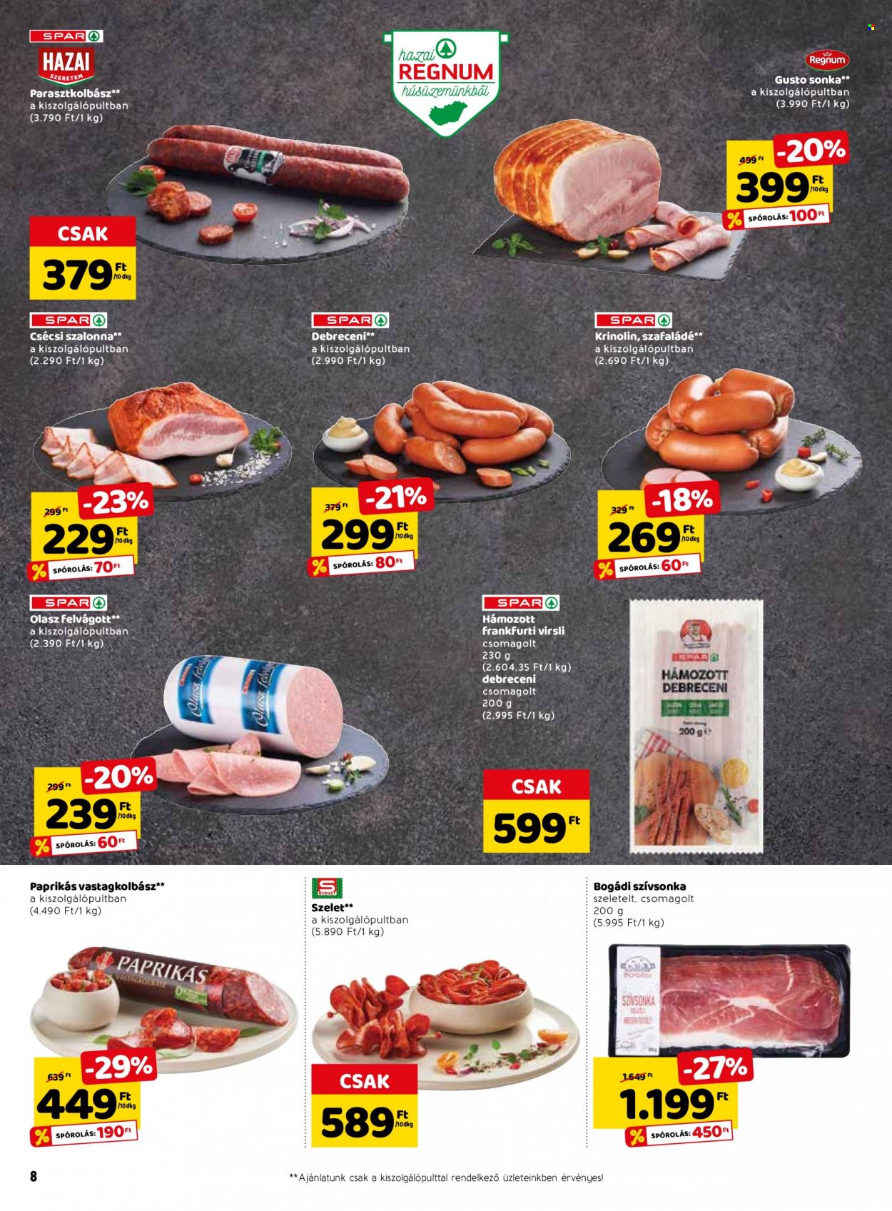 SPAR akciós újságok - 2023.01.12 - 2023.01.18. Oldal 14