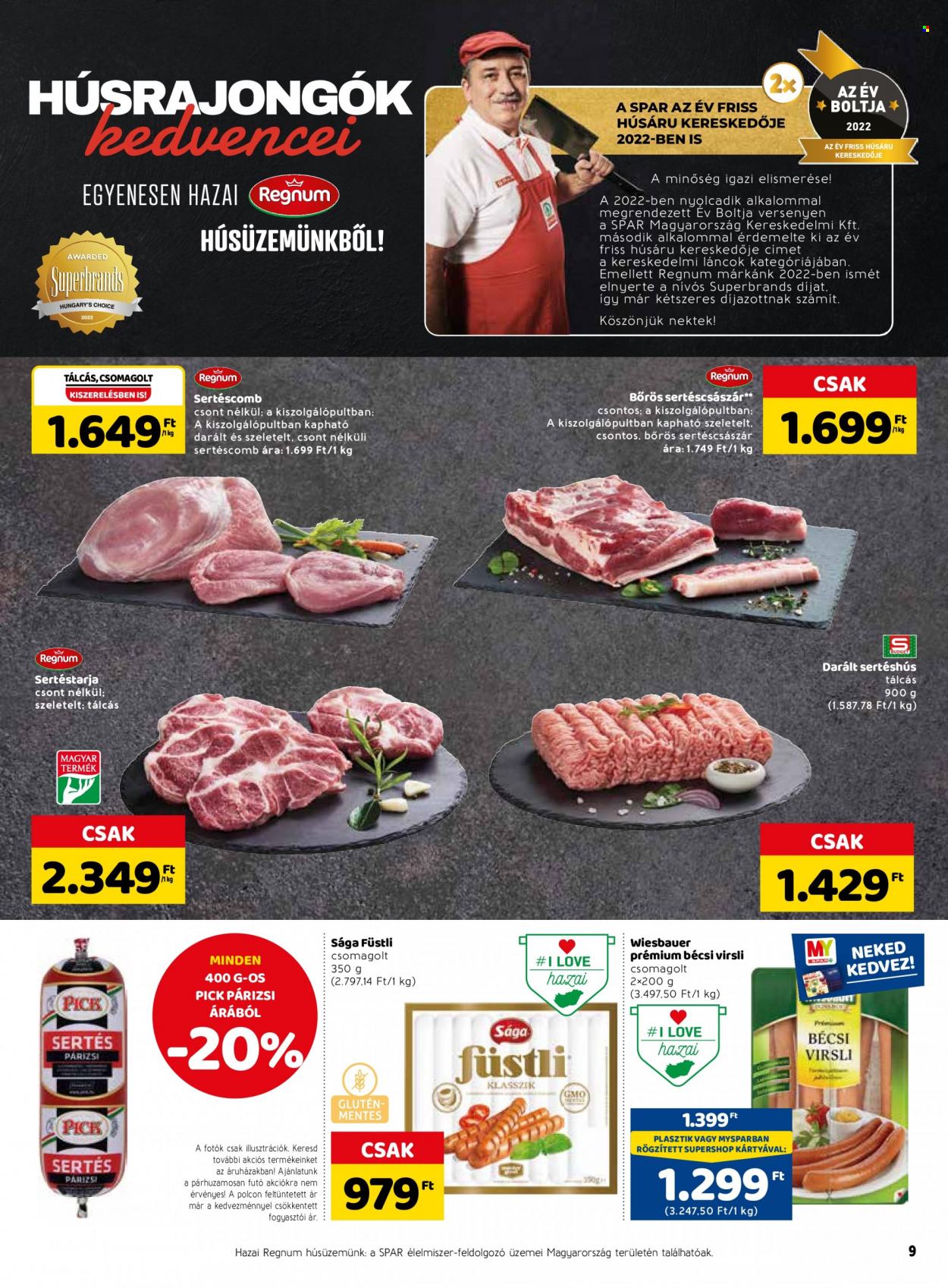 SPAR akciós újságok - 2023.01.12 - 2023.01.18. Oldal 15