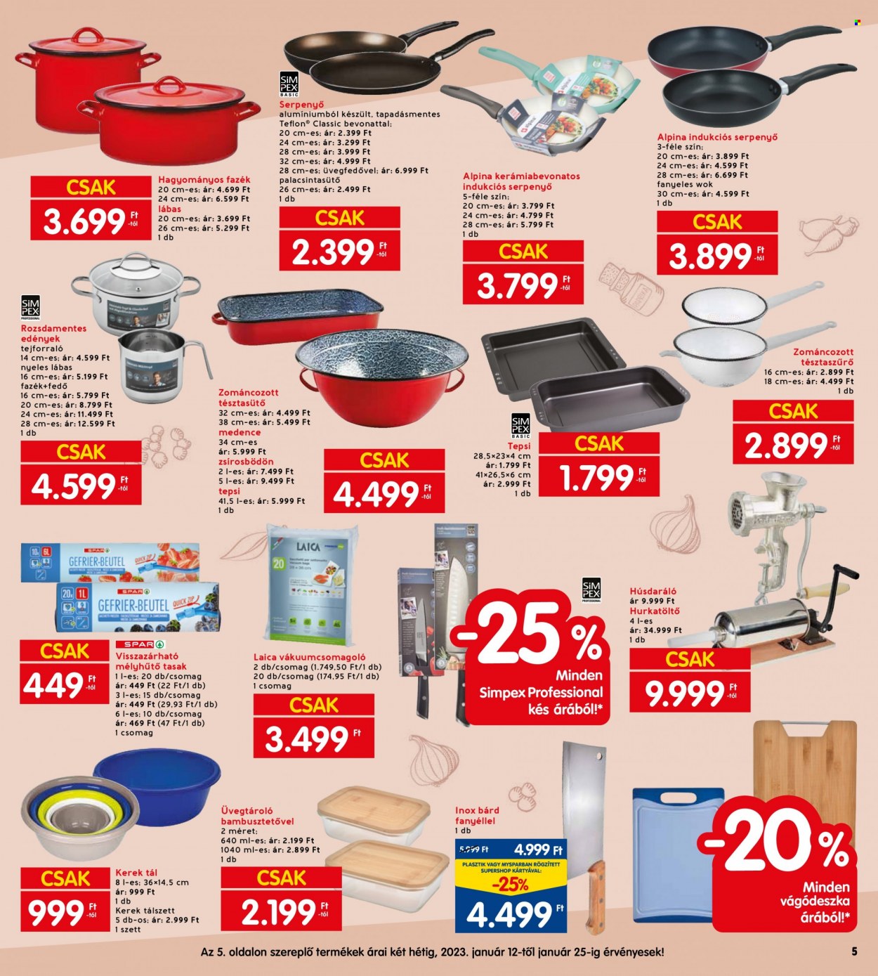 INTERSPAR akciós újságok - 2023.01.12 - 2023.01.18. Oldal 7