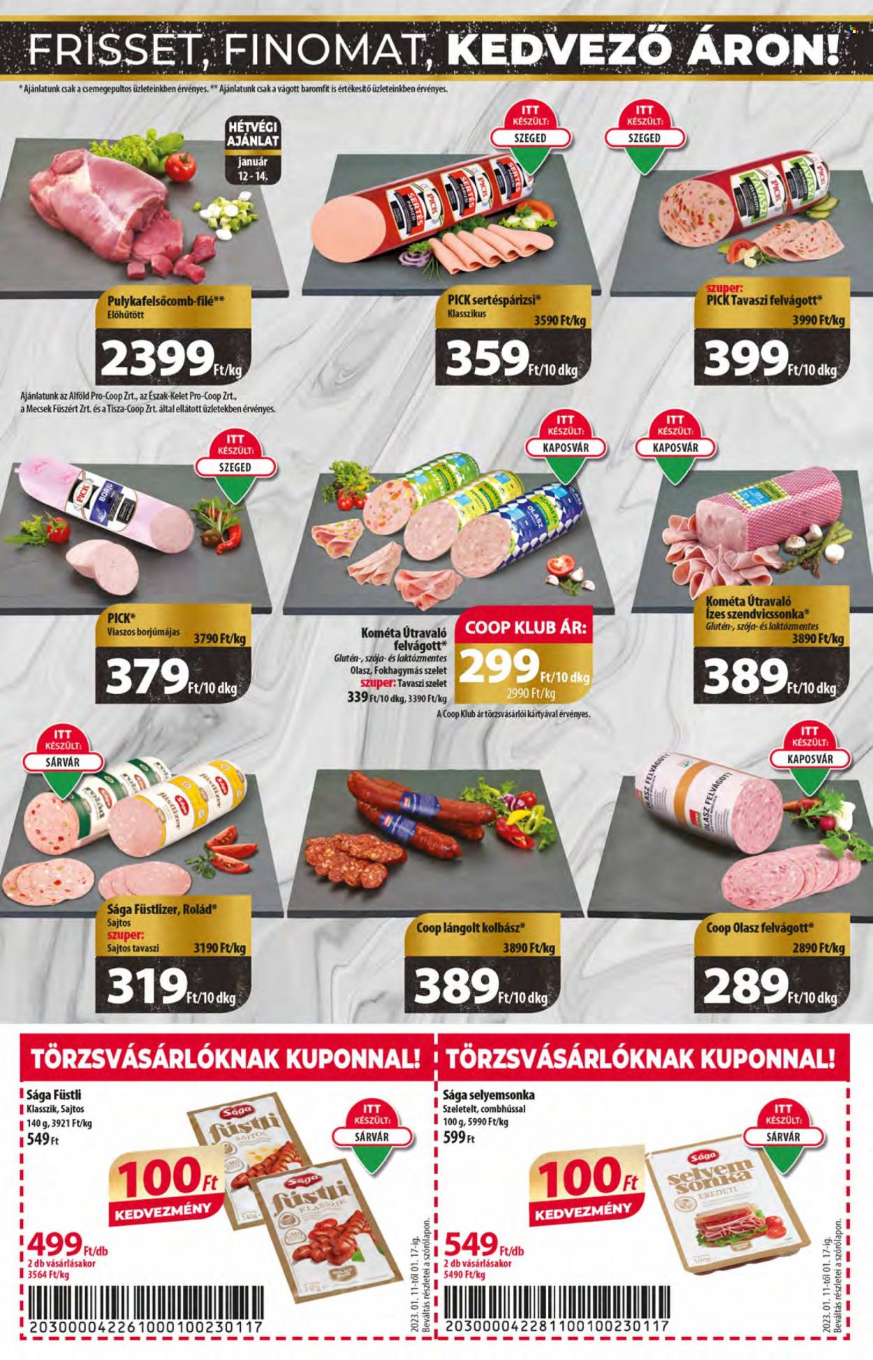 Coop akciós újságok - 2023.01.11 - 2023.01.17. Oldal 2