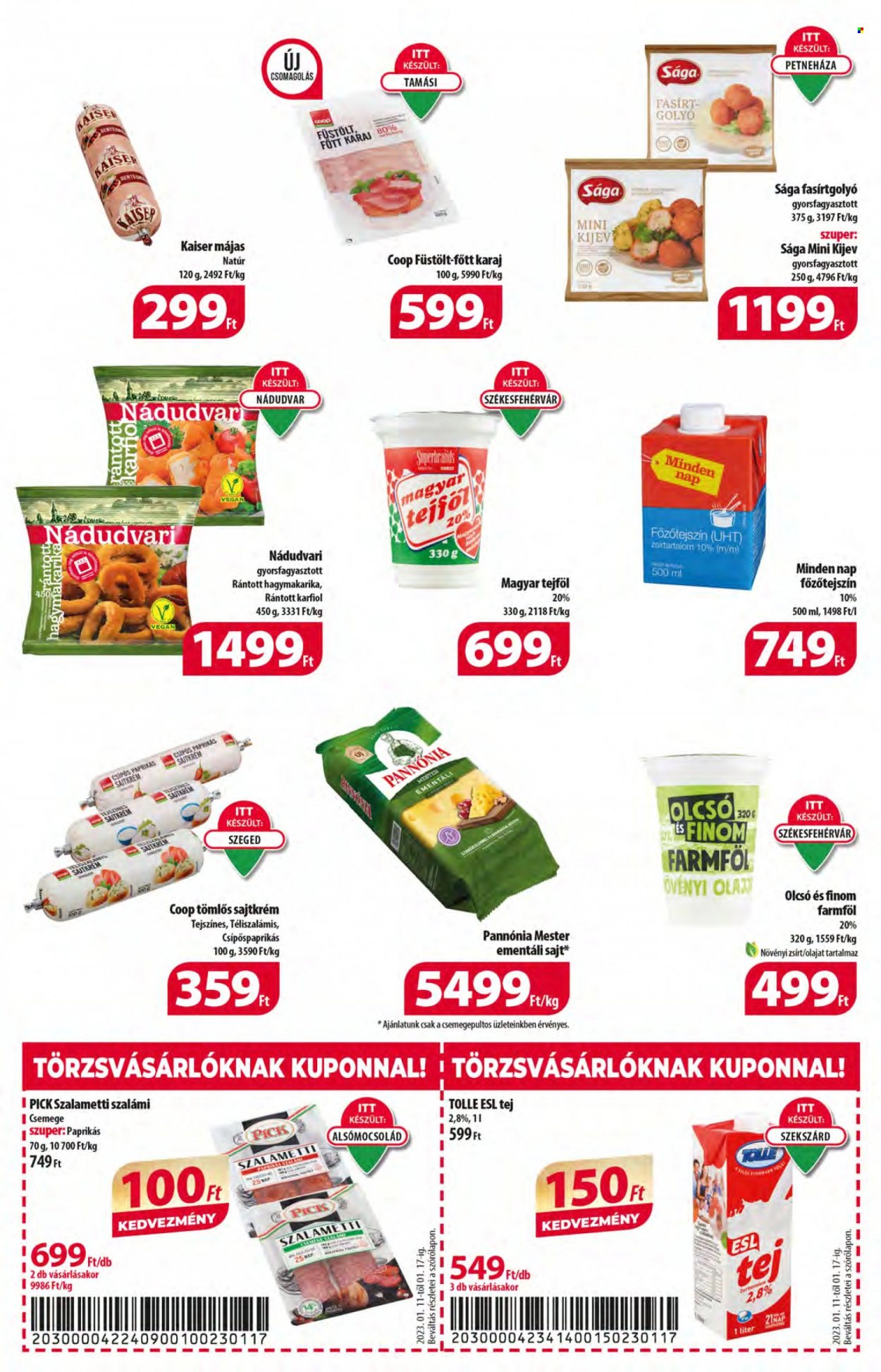 Coop akciós újságok - 2023.01.11 - 2023.01.17. Oldal 3