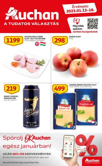 Újság Auchan - 2023.01.12 - 2023.01.18.