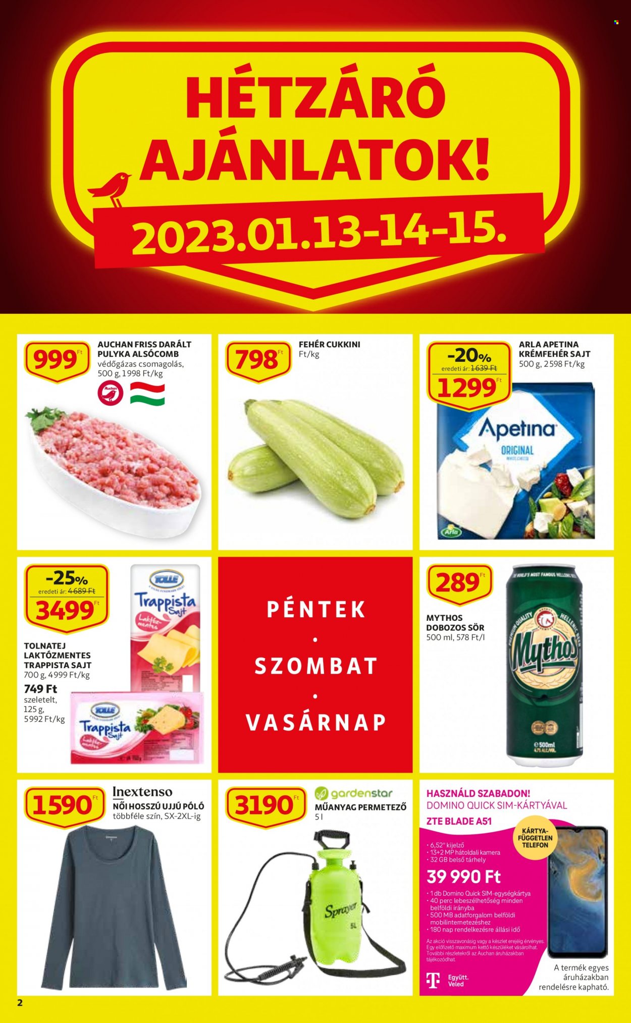 Auchan akciós újságok - 2023.01.12 - 2023.01.18. Oldal 2